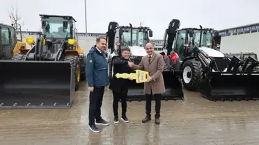 Gelibolu'ya 5 Yeni İş Makinesi