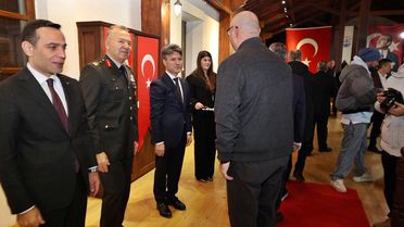 Gelibolu'da Bayramlaşma Töreni