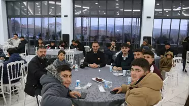 Gemerek'te Kur'an Kursu Öğrencileri İftarda Buluştu