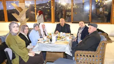 Gemerek'te şehit aileleri, gaziler ve yakınları iftar sofrasında buluştu
