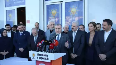 Gençlik ve Spor Bakanı Bak, AK Parti Diyarbakır İl Başkanlığı'nda konuştu Açıklaması