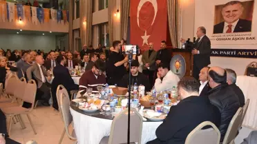 Gençlik ve Spor Bakanı Bak, Artvin'de iftar programına katıldı Açıklaması