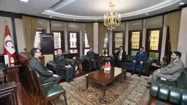 Genelkurmay Başkanı Orgeneral Bayraktaroğlu, Katar heyetini ağırladı