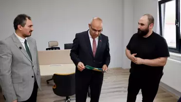 Giresun Valisi Teknopark'ı Ziyaret Etti