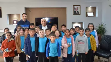 Öğrenciler Başkan Şahin'i Ziyaret Etti