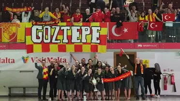 Göztepe Kadın Sutopu Takımı Avrupa Şampiyonu