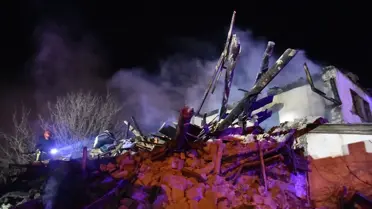 Gümüşhane'de Yangında 1 Ölü