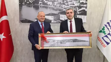 Gürcistan Büyükelçisi Ünye'yi Ziyaret Etti