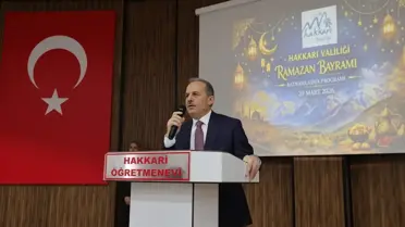 Hakkari'de Bayramlaşma Programı
