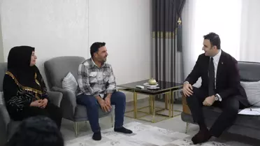 Kaymakam İmrak'tan Hane Ziyareti