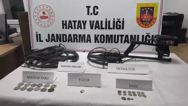 Kırıkhan'da Tarihi Eser Kaçakçılığı Operasyonu