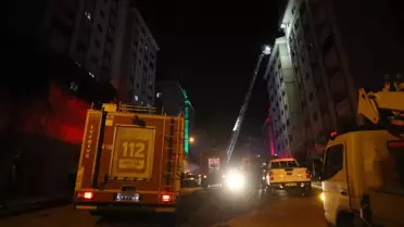 İskenderun'da Yangın: 13 Yaralı