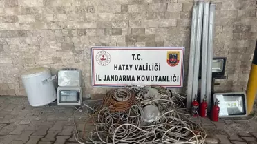 Hatay'da Hırsızlık Zanlısı Tutuklandı