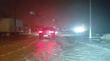 Hatay'da Şiddetli Rüzgar ve Sağanak