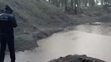 Hatay'da su birikintisine düşen çocuk hayatını kaybetti