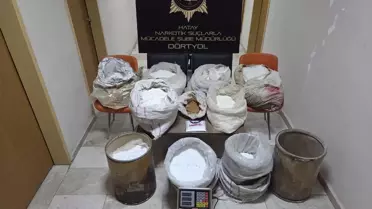 Hatay'da Uyuşturucu Operasyonu: 1 Tutuklama