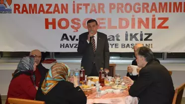 Havza Belediye Personeli İftar Programında Buluştu