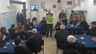 Jandarma Kırsal Mahallelerde Trafik Eğitimi