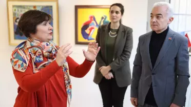 Kırklareli'nde 'Herkes İçin Sanat' Sergisi Açıldı