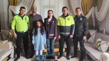 Hizan'da polislerden şehit ailesine bayram ziyareti