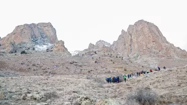 Hocalı Katliamı kurbanları Haça Dağı zirvesinde anıldı
