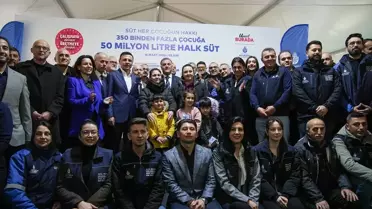 İBB 50 Milyon Litre Süt Dağıttı
