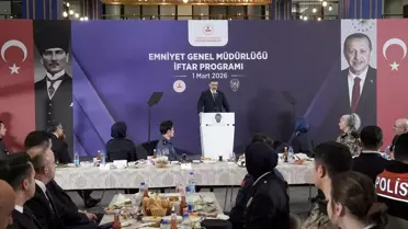 İçişleri Bakanı Çiftçi, Emniyet Genel Müdürlüğü iftar programında konuştu Açıklaması