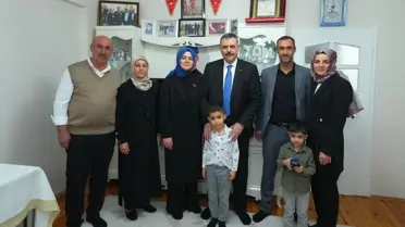 İçişleri Bakanı Çiftçi, iftarda şehit ailesi ile bir araya geldi