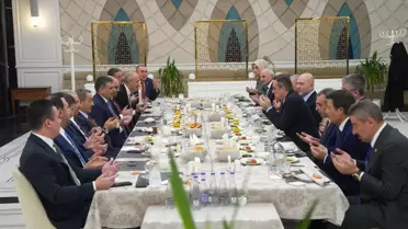 Bakan Çiftçi İftarda Soylu ve Komisyonu Ağırladı