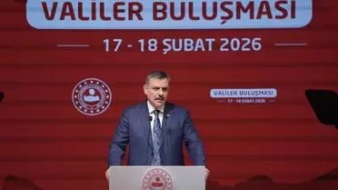 İçişleri Bakanı Çiftçi, 'Valiler Buluşması' programında konuştu Açıklaması