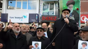 Iğdır'da ABD-İsrail Protestosu