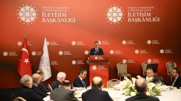 İletişim Başkanı Duran, basın mensuplarıyla iftarda bir araya geldi Açıklaması