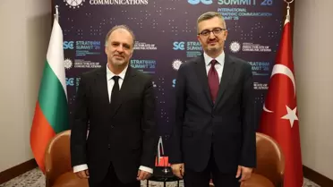 Duran ve Bulgar Bakan Görüştü