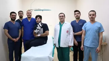 Isparta'da Bacak Yeniden Dikildi