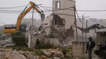 İsrail, Batı Şeria'da Evleri Yıktı