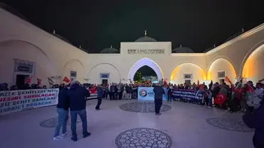 Mescid-i Aksa Protestosu Antalya'da