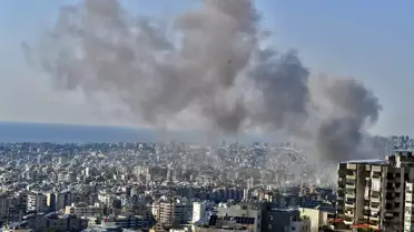 İsrail'in Beyrut'a Hava Saldırıları