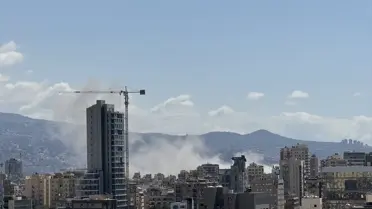 İsrail'den Beyrut'a Hava Saldırısı