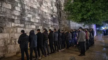 İsrail Polisi Filistinlilere Saldırdı