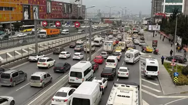 İstanbul'da iftar öncesi trafik yoğunluğu yüzde 89'a çıktı