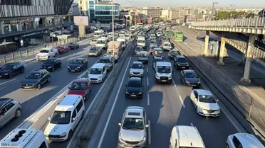 İstanbul'da Trafik Yoğunluğu Yüzde 85