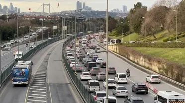 İstanbul'da Trafik Yoğunluğu Yüzde 85'e Ulaştı