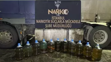 Sarıyer'de Uyuşturucu Operasyonu: 183 Litre Ele Geçirildi