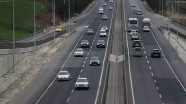 Bayram Yoğunluğu İstanbul-Tekirdağ Yolunda