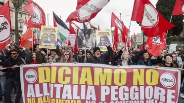 Roma'da İslam ve Yargı Reformu Protestosu