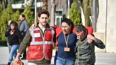 İzmir Adliyesinde Bomba Tatbikatı