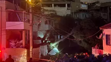 İzmir'de Fırtına Sonrası Yangın