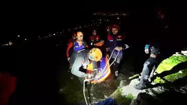 Mağarada Düşen Genç Kurtarıldı