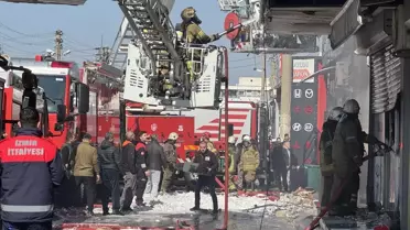 Buca'da Yangın Kontrol Altına Alındı