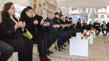 Kahramankazan'da bayramlaşma töreni düzenlendi